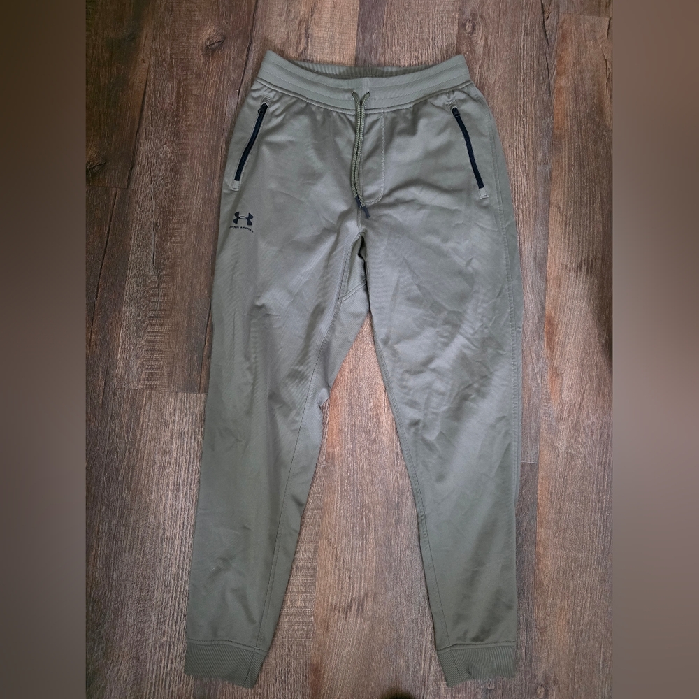 Under Armour Men's Olive Jogger Pants
